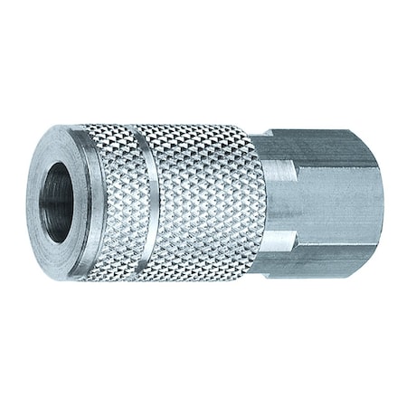 Milton 1/2 in. X 1/2 in. Female Coupler PEC10